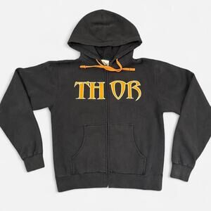 Thor Racing Motocross Y2K Pullover Hoodie size Medium